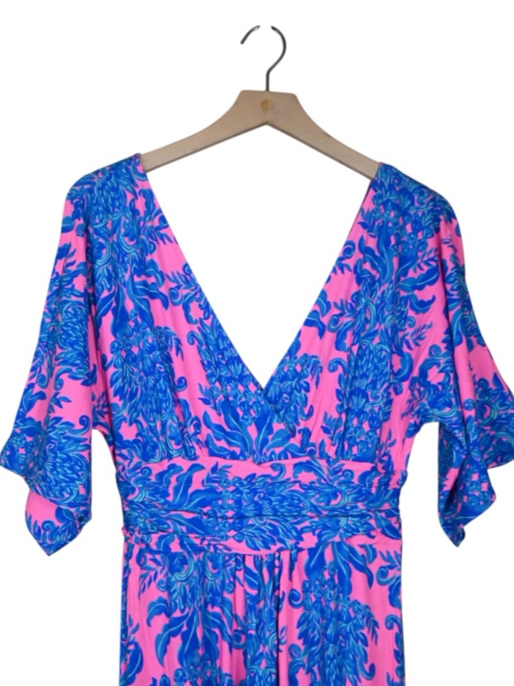 Lilly Pulitzer Women's S Parigi Printed Maxi Dress in Prosecco Pink NEW - Picture 5 of 12